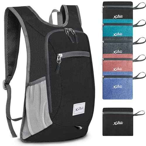 Hiking Backpack 10L Lightweight Foldable (Black)