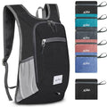 Hiking Backpack 10L Lightweight Foldable (Black)