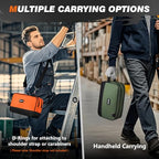 12" Tool Bag Small 2 (12" x 7" / Orange/Green 2Pack)