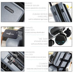 20 Inch Carry On Luggage 22x14x9 Airline Approved Suitcase (Carry-on 20 Inch / Grey)