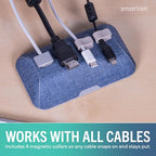 Magnetic Cord Holder (Large / Blue Jeanie)