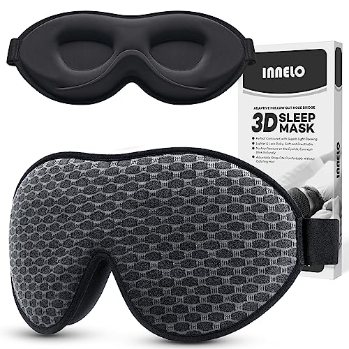 Sleep Mask for Side Sleeper (Gray)