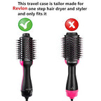 Hard Portable Travel Case compatibility Revlon One (Black)