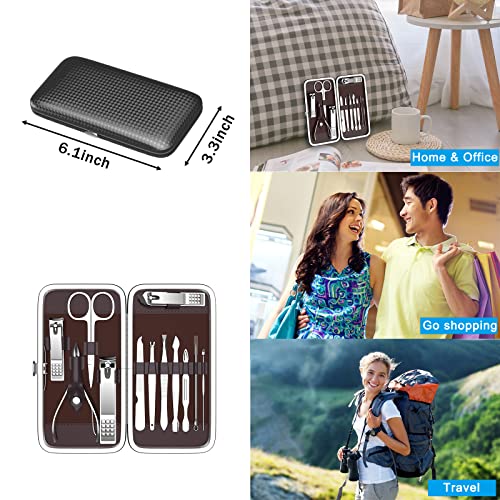 Professional Manicure and Pedicure Kit (Nail Clippers 12pcs)