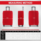 Travel Luggage Cover (Red / 26-27 inch)