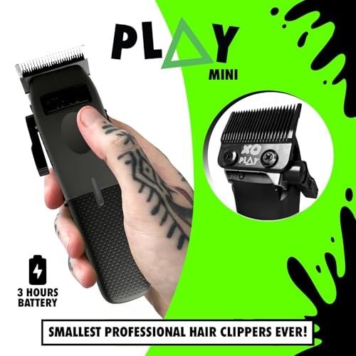 Mini Play Professional Hair Clippers (Grey)