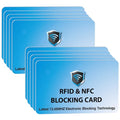 10 Pack RFID Blocking Card for Credit Debit ID Card (Sky Blue)