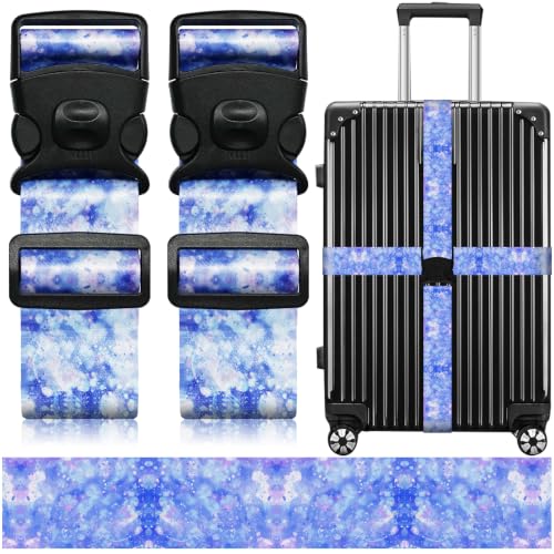 Luggage Straps for Suitcases (Blue Sky)