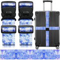 Luggage Straps for Suitcases (Blue Sky)