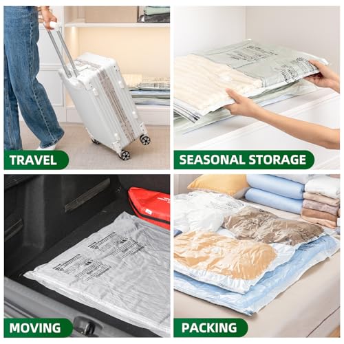 6 Pack Vacuum Storage Bags (6 Jumbo)