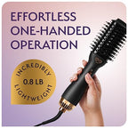 Manual Dual Voltage Blowout Hair Dryer Brush (Black - 60mm - Manual Dual Voltage)