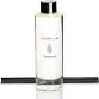 Chloefu LAN Sandalwood Essential Oil Scented Diffuser Oil 200ml/6.76 fl oz for Home, Scented Oils Diffuser Refill, Diffuser Sticks, Bathroom Diffuser, Best for Aromatherapy, SPA and Home, 0% Alcohol