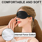 2Pack Silk Sleep Mask (Black)