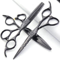 6 Inch 440C High Hardness Stainless Steel Hair Scissors Hair Salon Hair Stylist Cutting Thinning Tool Barber Special (6 Inch 3pc-a)