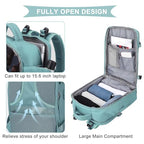 Travel Backpack For Women Men (25l / Blue)