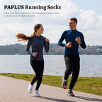 Ankle Compression Socks for Men Women 6 Pairs (Large-X-Large / Black/White/Gray (2 Pairs Per Each Color))