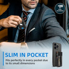 Airtag Wallet for Men (Black034)