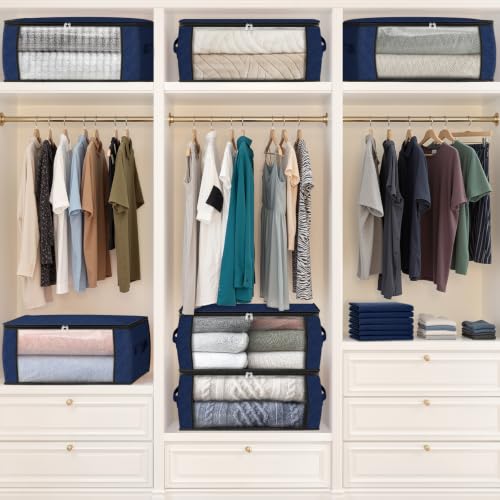 35L Closet Organizers (3 Pack-35l / Blue)