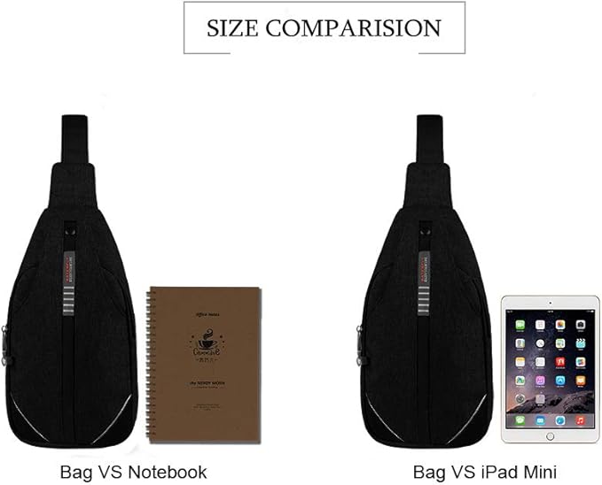 WATERFLY Small Crossbody Sling Backpack Anti Theft Backpack - Image 9