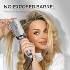 Curling Iron Hair Crimper Waver (Grey / 1.25 Inch)