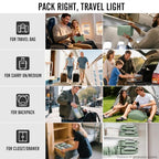 8 Set Packing Cubes for Travel Essentials (09 Matcha Green)
