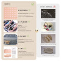 Travel Makeup Bag for Women (M-03Pink)