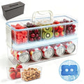 Snackle Box Container with 2 Ice Packs