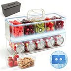 Snackle Box Container with 2 Ice Packs
