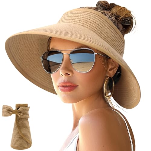 Sun Hat for Women Roll (One Size / Plain Khaki)