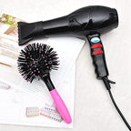 3D Round Hair Brushes for Women Blow Drying Detangling Hairbrush 360 Degree Styling Brush for Thick Curly Hair Comb for Wet and Dry Hair (Brush Only)