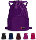 ZOORON Waterproof Drawstring Gym Backpack Bag by ZOORON