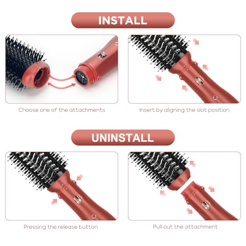 Blow Dryer Brush Set (Strawberry Bronze)