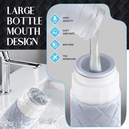 Travel Bottles for Toiletries (Mint Greeen)