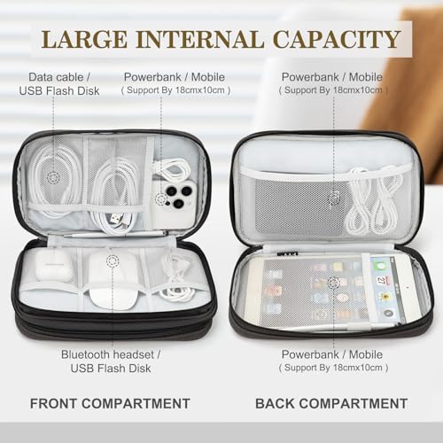 Electronic Organizer (9.1 x 5.9 x 3.15 inches / Coffee)