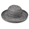 Wallaroo Women’s Sydney Sun Hat (Medium / Black/White)