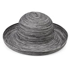 Wallaroo Women’s Sydney Sun Hat (Medium / Black/White)