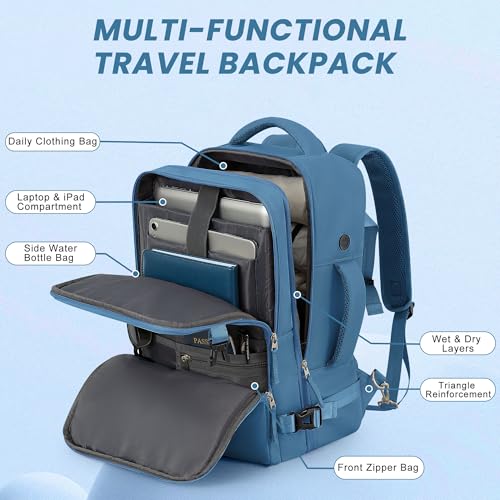 Travel Backpack (Deep Blue / X-Large)