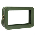 Clear Makeup Bag (GREEN 1)
