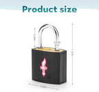 2 Pack TSA Approved Luggage Locks - Image 2