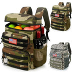 Tactical Backpack Cooler for Men (Camo Green)