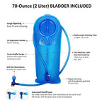 Hydration Pack Backpack with 2L Water Bladder for Hiking & Cycling