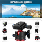 Basics Carbon Fiber Travel Tripod Monopod
