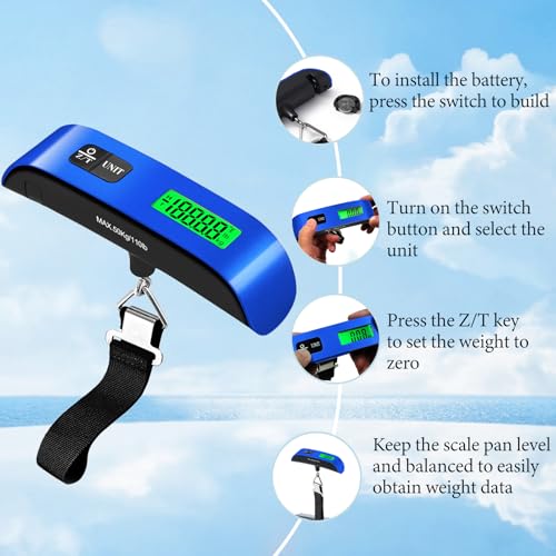 Luggage Scale (Blue)