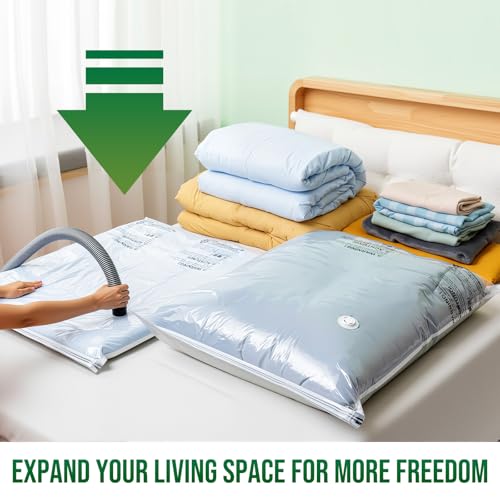 6 Pack Vacuum Storage Bags (6 Jumbo)