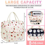 Strawberry Cake Lunch Box for Women (Large / A21: Strawberry Cake)