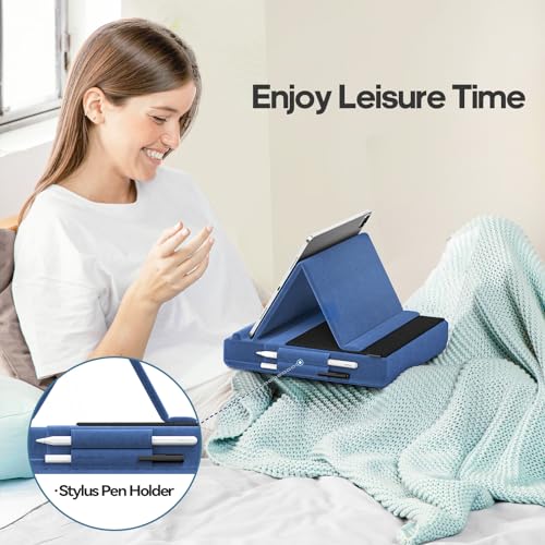 Tablet Pillow Stand (Blue)