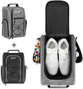 Wolt 2 Pcs Golf Shoe Bag for Travel- Zippered Shoes Carrier Bags by WOLT