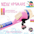 Kids Fishing Pole (Marshmallow Pink & Peach Cream)