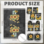 Vintage Sunflower Kitchen Decor Set (Vintage Sunflower)