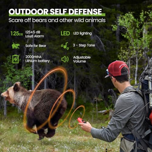 Electronic Air Bear Horn (Red)